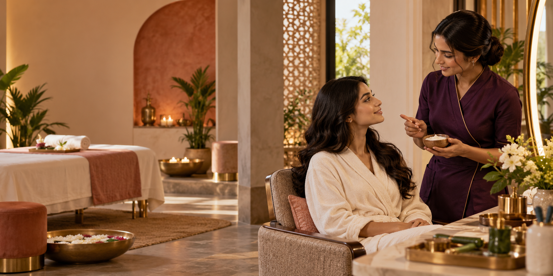 Salons, spas and wellness studios
